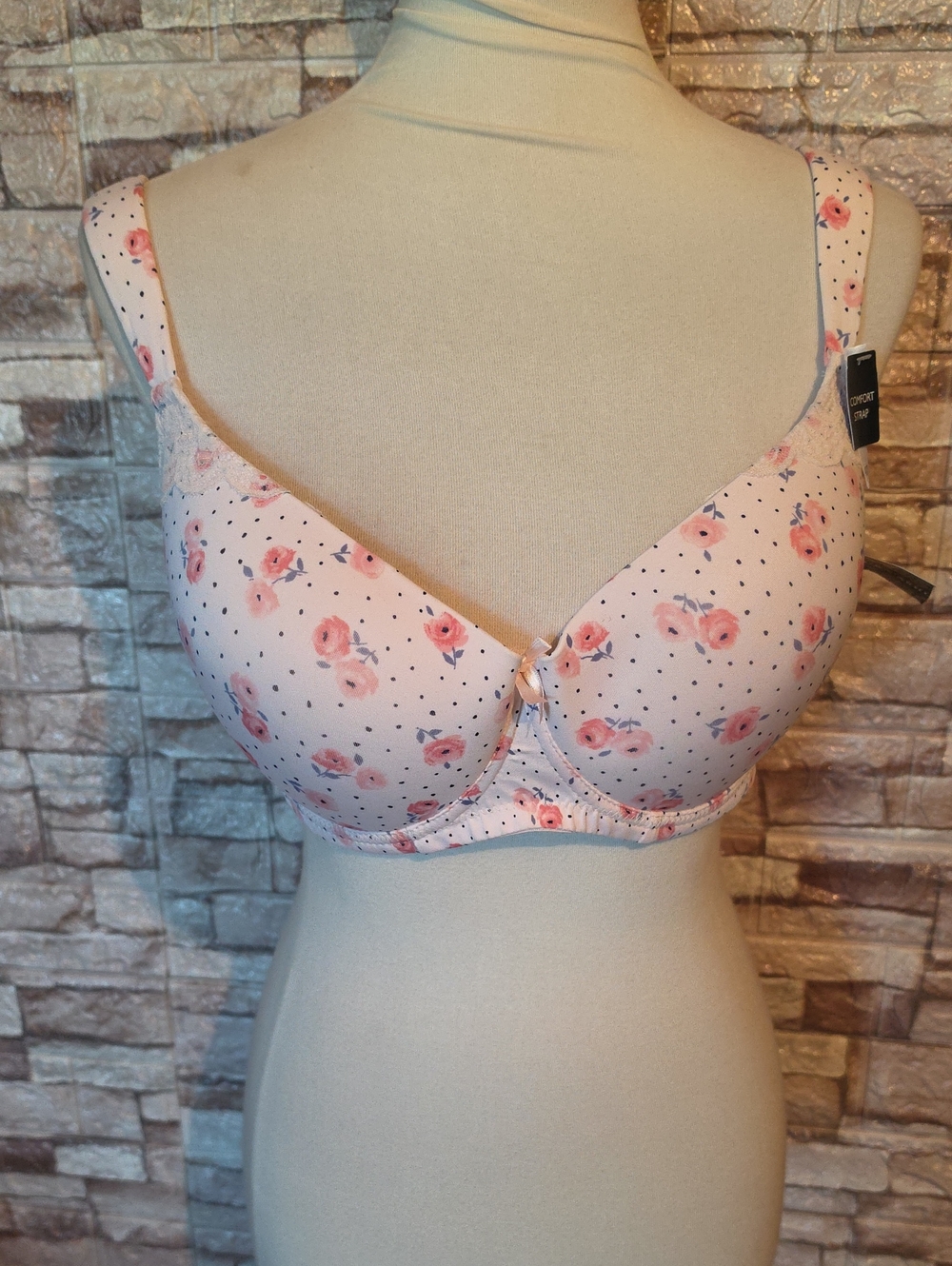 Laura Ashley Everyday Floral Bra - Light Pink